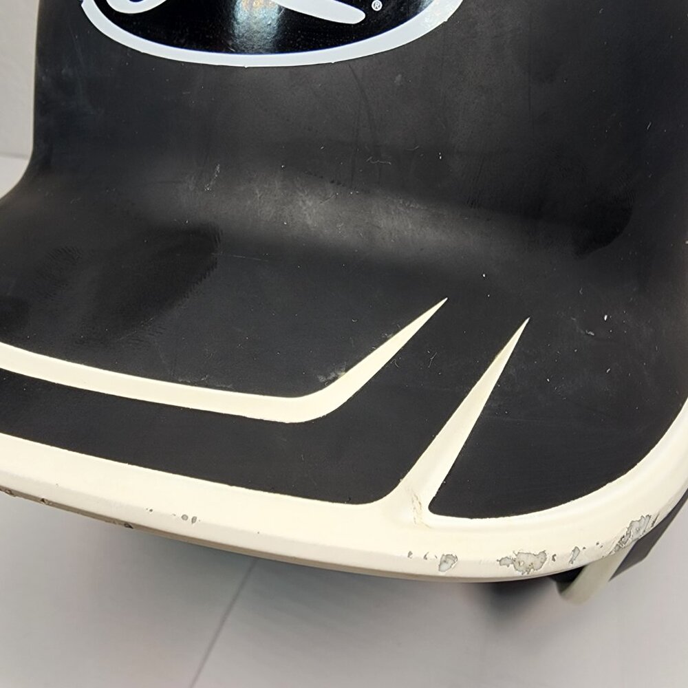 Rawlings Baseball Helmet MACH-JR Black and White Accents Size 6 3/8-7 1/2 Padded - Picture 11 of 12